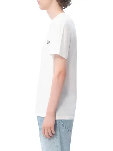 Valentino Garavani Men's Cotton T-Shirt with VLogo Patch - | Thumbnail 4 Valentino Garavani Men's Cotton T-Shirt with VLogo Patch - | Thumbnail 4