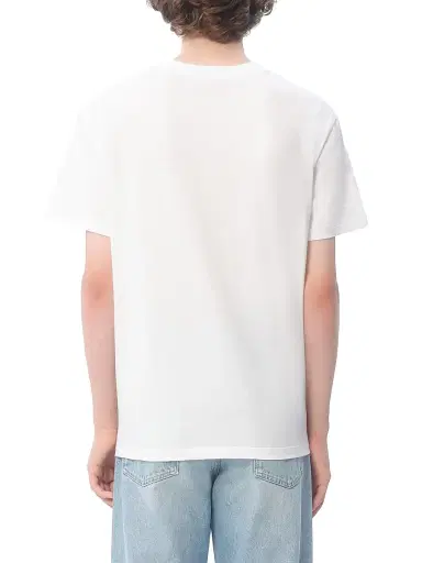 Valentino Garavani Men's Cotton T-Shirt with VLogo Patch - | Thumbnail 5 Valentino Garavani Men's Cotton T-Shirt with VLogo Patch - | Thumbnail 5