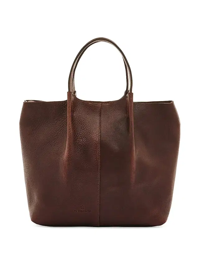 Il Bisonte Women's Nina Leather Tote Bag - Caffe