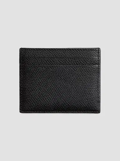 Valentino Garavani Women's VLogo Signature Grainy Calfskin Card Holder | Thumbnail 2