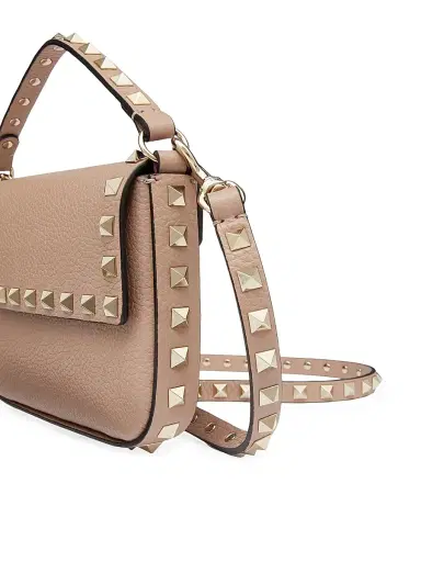 Valentino Garavani Women's Rockstud Grainy Calfskin Pouch | Thumbnail 7 Valentino Garavani Women's Rockstud Grainy Calfskin Pouch | Thumbnail 7