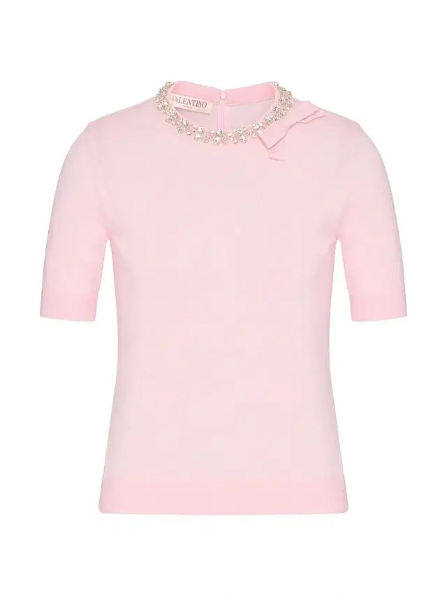 Valentino Garavani Women's Embroidered Wool Sweater - Comfit