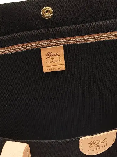 Il Bisonte Women's Caramella Classic Tote - Nero Natural | Thumbnail 7 Il Bisonte Women's Caramella Classic Tote - Nero Natural | Thumbnail 7