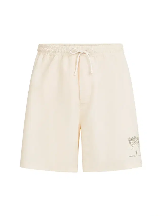 Brunello Cucinelli Men's Swim Shorts - Pink