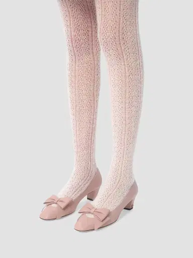 Valentino Garavani Women's Bow Kidskin 45MM Pumps - Pink | Thumbnail 8