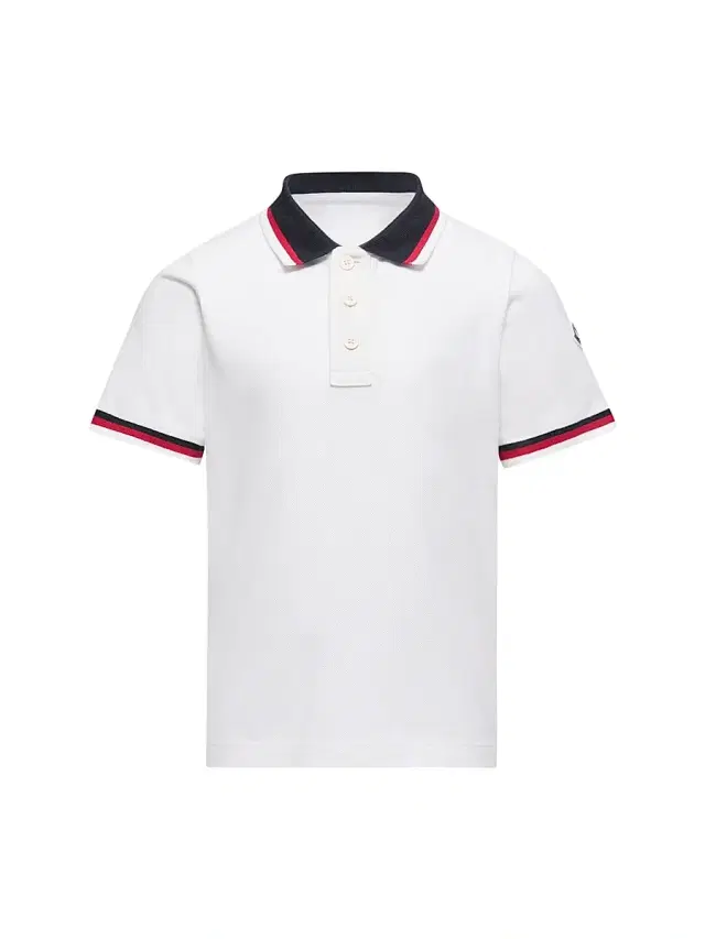 Moncler Baby Boy's & Little Boy's Polo Shirt in Cotton - White
