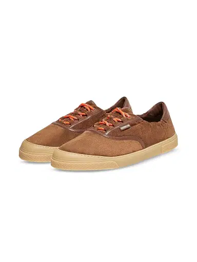 Moncler Men's Vera Leisure Sneakers in Suede - Brown - Size 12 | Thumbnail 2