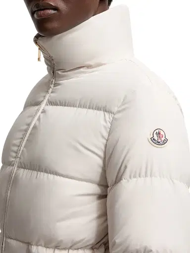 Moncler Women's Brossette Puffer Jacket - White | Thumbnail 4 Moncler Women's Brossette Puffer Jacket - White | Thumbnail 4