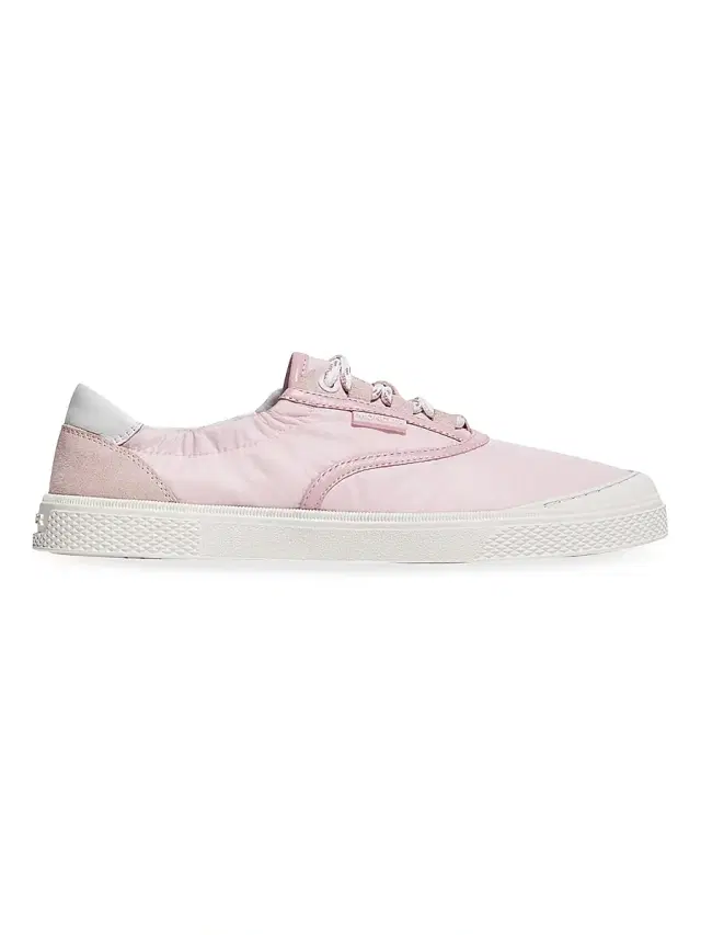 Moncler Women's Vera Leisure Down-Filled Sneakers - Light Pink