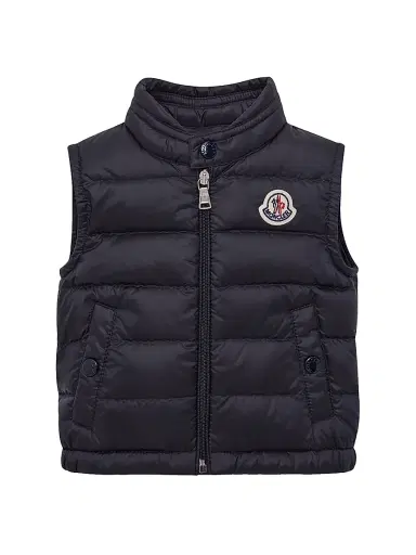Moncler Baby Boy's & Little Boy's New Amaury Puffer Vest - Night Blue - Size 18 Months | Thumbnail 1