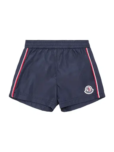 Moncler Baby Boy's & Little Boy's Swim Trunks - Navy Blue | Thumbnail 1 Moncler Baby Boy's & Little Boy's Swim Trunks - Navy Blue | Thumbnail 1