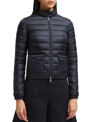 Moncler Women's Lans Puffer Coat - Night Blue | Thumbnail 2