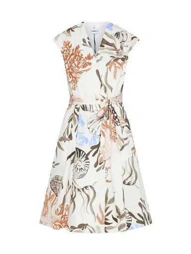 Marella Women's Poplin Wrap Dress | Thumbnail 1 Marella Women's Poplin Wrap Dress | Thumbnail 1