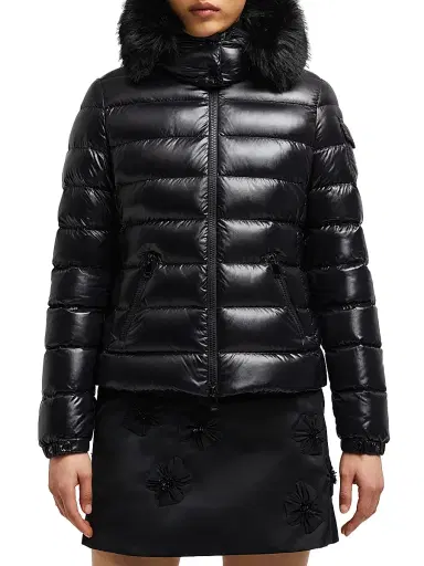 Moncler Women's Badyf Short Down Jacket - Black | Thumbnail 2 Moncler Women's Badyf Short Down Jacket - Black | Thumbnail 2
