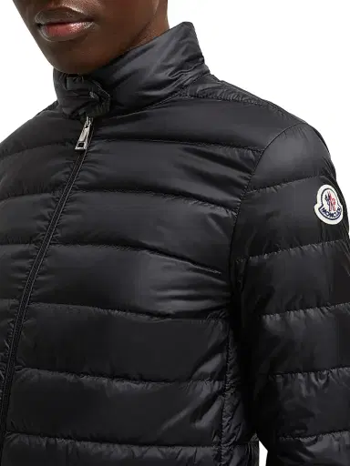 Moncler Women's Lans Puffer Coat - Black - Size XXL | Thumbnail 4