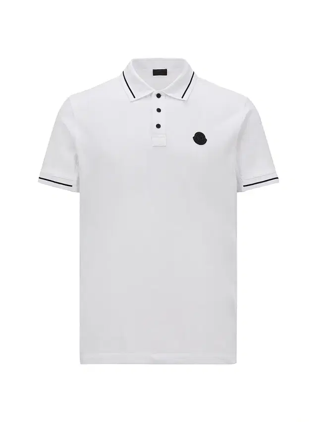 Men's Polo Shirt in Cotton - Optical White