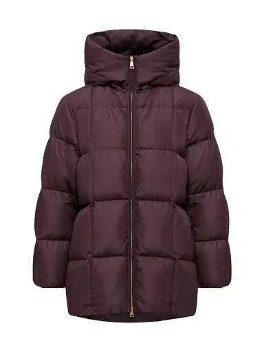 Moncler Women's Darbon Puffer Jacket - Burgundy | Thumbnail 1
