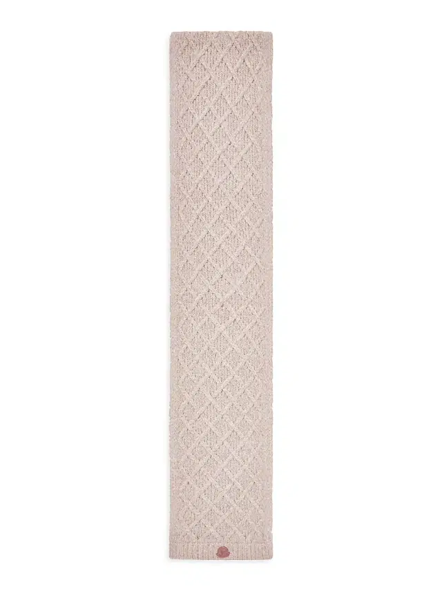Women's Scarf in Alpaca Blend - Rose Pink
