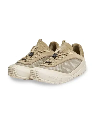 Moncler Men's Trailgrip LP Sneakers in Suede & Nubuck - Gray Beige - Size 12 | Thumbnail 2