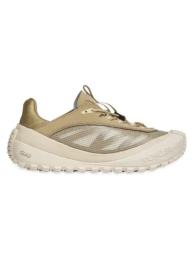 Moncler Men's Trailgrip LP Sneakers in Suede & Nubuck - Gray Beige - Size 12 | Thumbnail 1