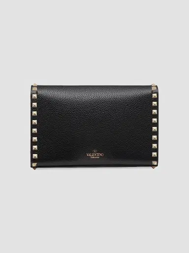 Valentino Garavani Women's Small Rockstud Grainy Calfskin Crossbody Bag | Thumbnail 3 Valentino Garavani Women's Small Rockstud Grainy Calfskin Crossbody Bag | Thumbnail 3