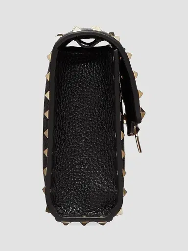 Valentino Garavani Women's Small Rockstud Grainy Calfskin Crossbody Bag | Thumbnail 4 Valentino Garavani Women's Small Rockstud Grainy Calfskin Crossbody Bag | Thumbnail 4