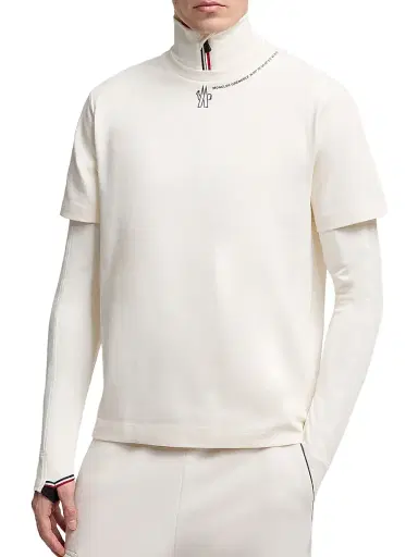 Moncler Grenoble Men's Crewneck T-Shirt in Cotton | Thumbnail 2