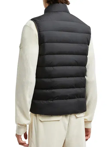Moncler Men's Lechtal Puffer Vest - Black - Size XXXXXL | Thumbnail 3 Moncler Men's Lechtal Puffer Vest - Black - Size XXXXXL | Thumbnail 3