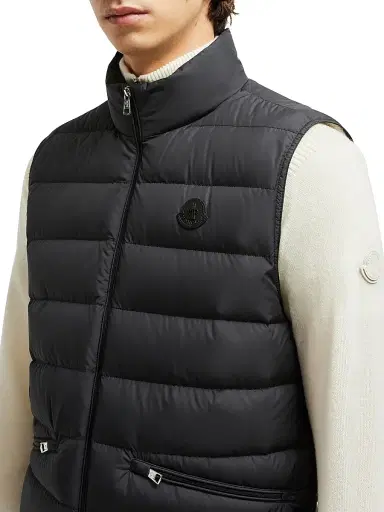 Moncler Men's Lechtal Puffer Vest - Black - Size XXXXXL | Thumbnail 4 Moncler Men's Lechtal Puffer Vest - Black - Size XXXXXL | Thumbnail 4