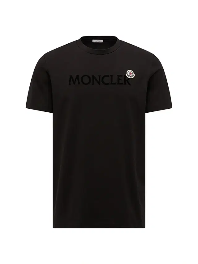 Men's Crew-Neck T-Shirt in Cotton - Black