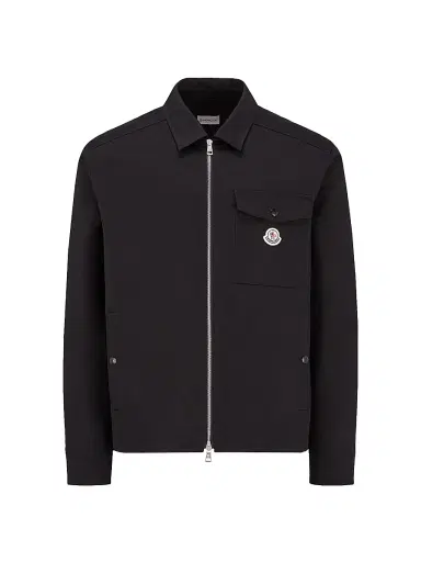Moncler Men's Jacket in Cotton Gabardine | Thumbnail 1 Moncler Men's Jacket in Cotton Gabardine | Thumbnail 1