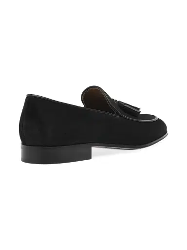 Gianvito Rossi Men's Julio Suede Loafers | Thumbnail 3