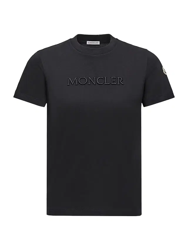 Women's Crewneck T-Shirt in Cotton - Black