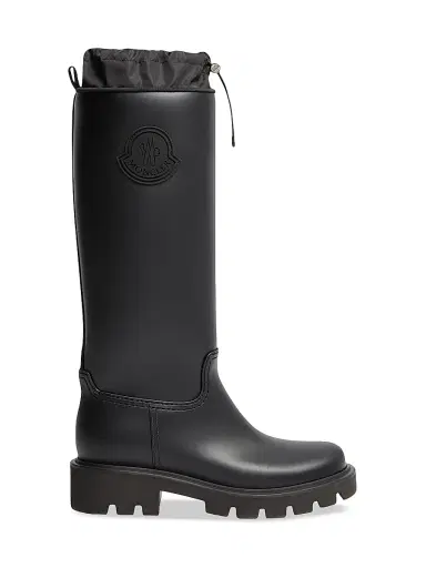 Moncler Women's Kickstream High Boots - Black | Thumbnail 1