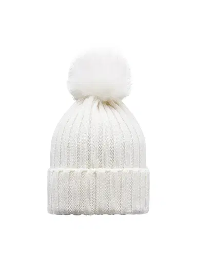 Moncler Women's Beanie in Wool | Thumbnail 2 Moncler Women's Beanie in Wool | Thumbnail 2