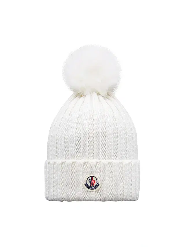 Moncler Women's Beanie in Wool - White