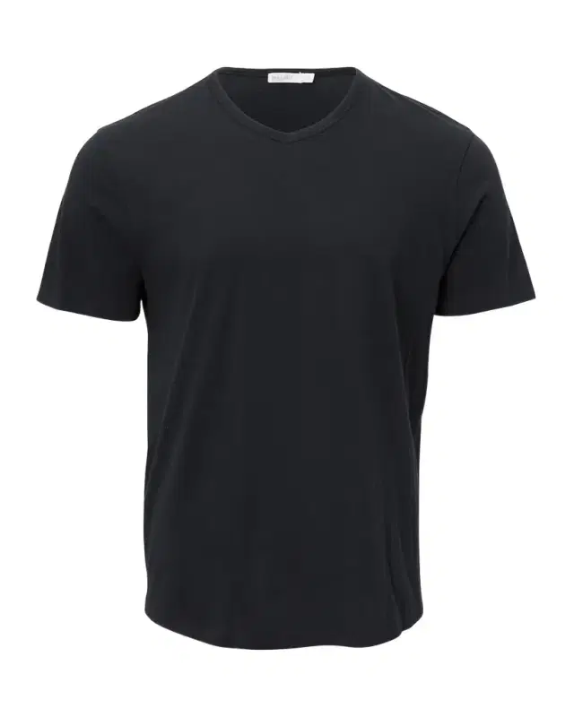 Barefoot Dreams Men 's Malibu Collection Cotton Modal V-Neck T-Shirt