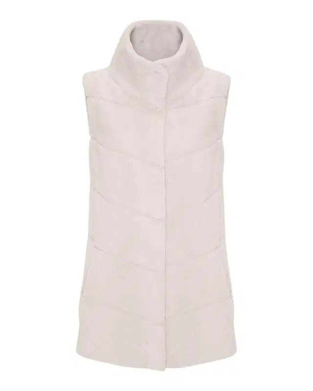 Gorski Reversible Textured Lamb Shearling Vest