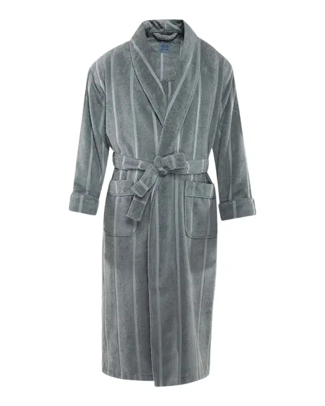 Men 's Ultra Lux Jacquard Shawl Robe