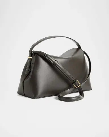TOTEME T-Lock Soft Textured Palmellatta Napa Leather Top-Handle Bag | Thumbnail 2 TOTEME T-Lock Soft Textured Palmellatta Napa Leather Top-Handle Bag | Thumbnail 2