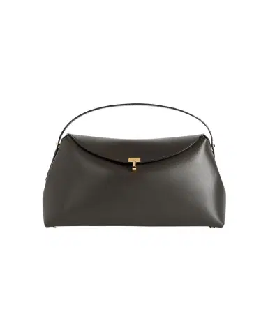 TOTEME T-Lock Soft Textured Palmellatta Napa Leather Top-Handle Bag | Thumbnail 1 TOTEME T-Lock Soft Textured Palmellatta Napa Leather Top-Handle Bag | Thumbnail 1