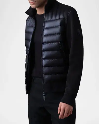 Mackage Men 's Collin Mixed-Media Down Jacket | Thumbnail 5 Mackage Men 's Collin Mixed-Media Down Jacket | Thumbnail 5