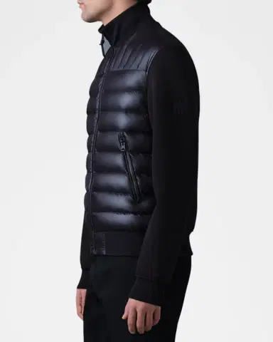 Mackage Men 's Collin Mixed-Media Down Jacket | Thumbnail 6 Mackage Men 's Collin Mixed-Media Down Jacket | Thumbnail 6