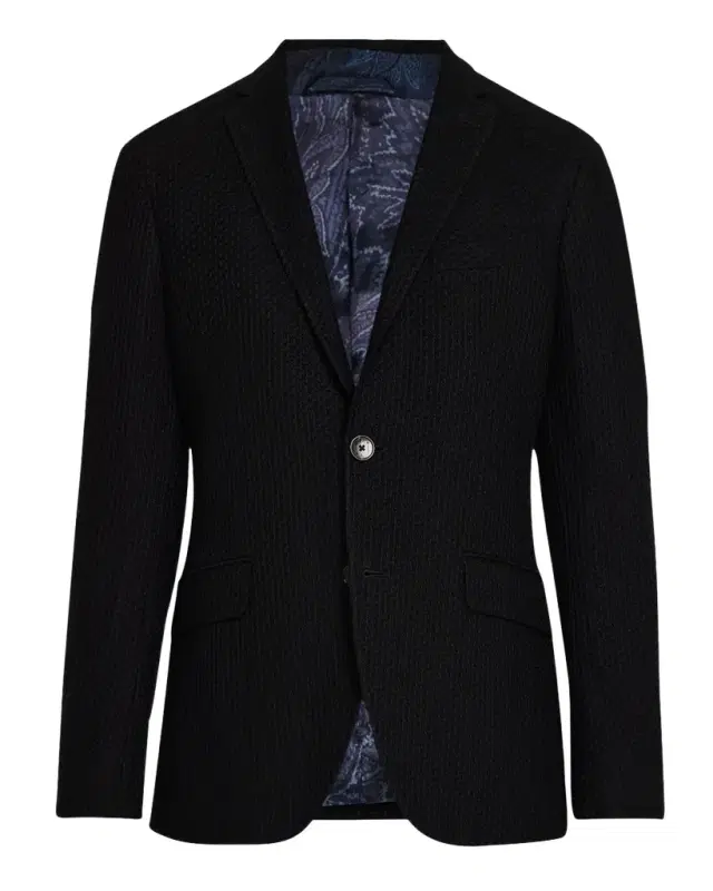 Etro Men 's Basic Textured Blazer