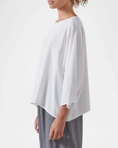 Eskandar Boat Neck Top (Mid Length) | Thumbnail 5 Eskandar Boat Neck Top (Mid Length) | Thumbnail 5