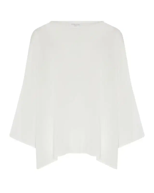 Eskandar Boat Neck Top (Mid Length)