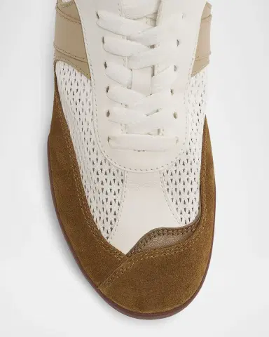 Chloe Kick Mesh and Leather Low-Top Sneakers | Thumbnail 5