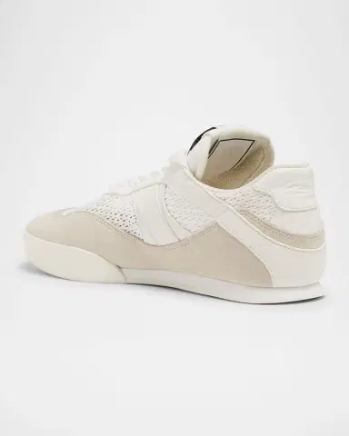 Chloé Kick Mesh and Leather Low-Top Sneakers | Thumbnail 3