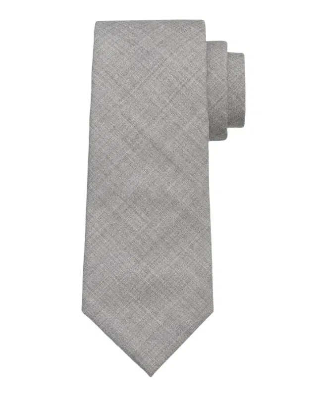 Men 's Lightweight Wool Solid Tie