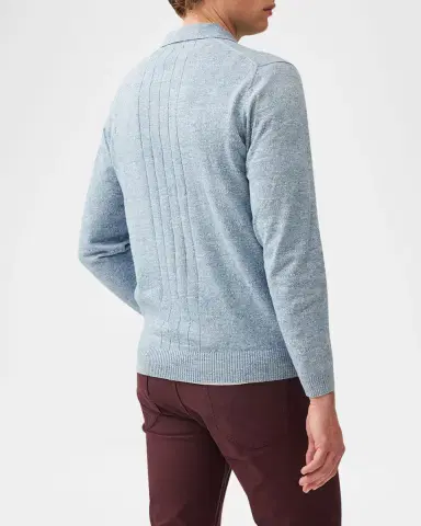 Rodd & Gunn Men 's Fortrose Cotton Polo Sweater | Thumbnail 3